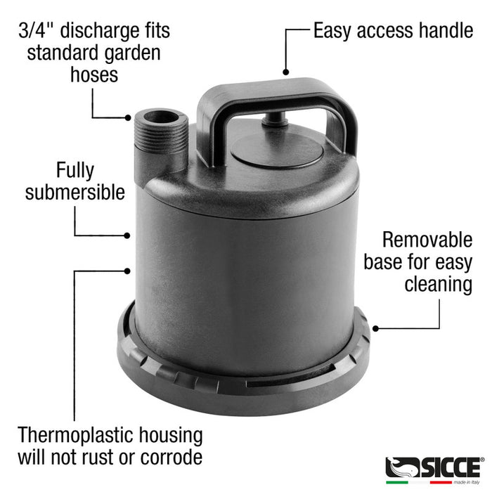 Sicce Ultra Zero Utility Pump