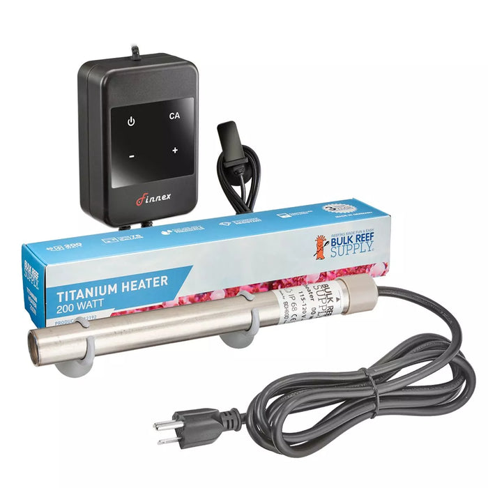 Bulk Reef Supply 200W Titanium Aquarium Heater w/ Finnex Controller