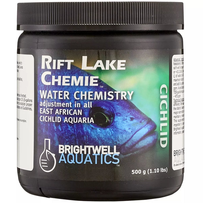 Brightwell Aquatics Rift Lake Chemie - Water Chemistry for East African Cichlid Aquariums (500g)