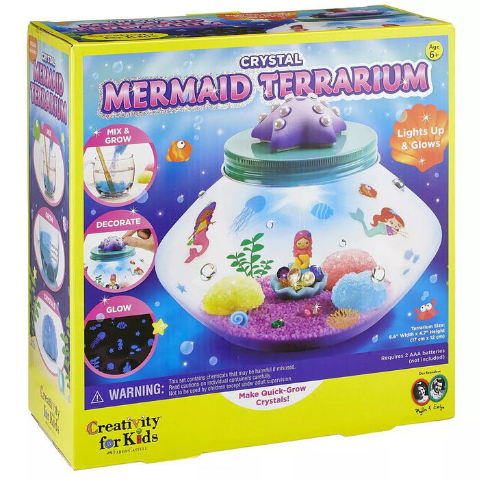 Creativity for Kids Crystal Mermaid Terrarium