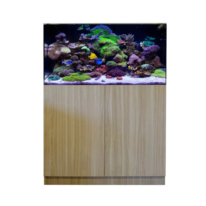 LiquidArt AIO Acrylic Aquarium w/ Cabinet 56 Gallons Black