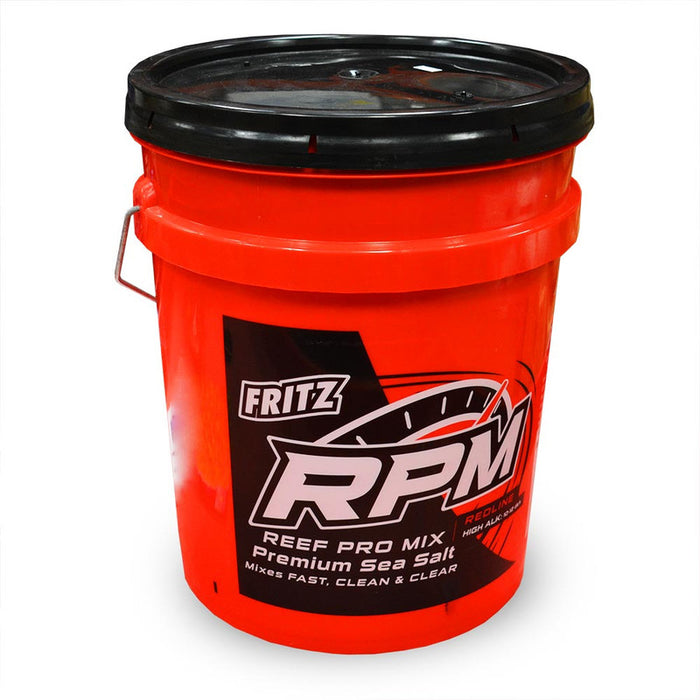 Fritz Aquatics Fritz PRO RPM Redline HIGH ALK Salt Mix RED Bucket (48 lbs - Makes 180 Gallons)