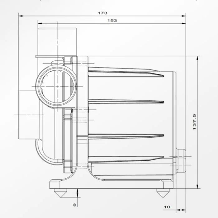 Abyzz 200 10M US 110vac DC Pump