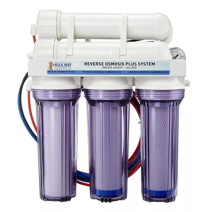 Bulk Reef Supply 7 Stage PRO Plus 150 GPD Water Saver RO/DI System