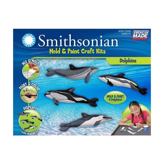 Smithsonian Dolphin Mold and Paint Kit