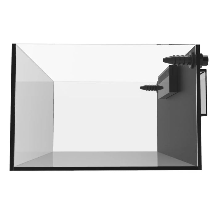 Fiji Cube 57 Gallon Shallow External Overflow Rimless Aquarium