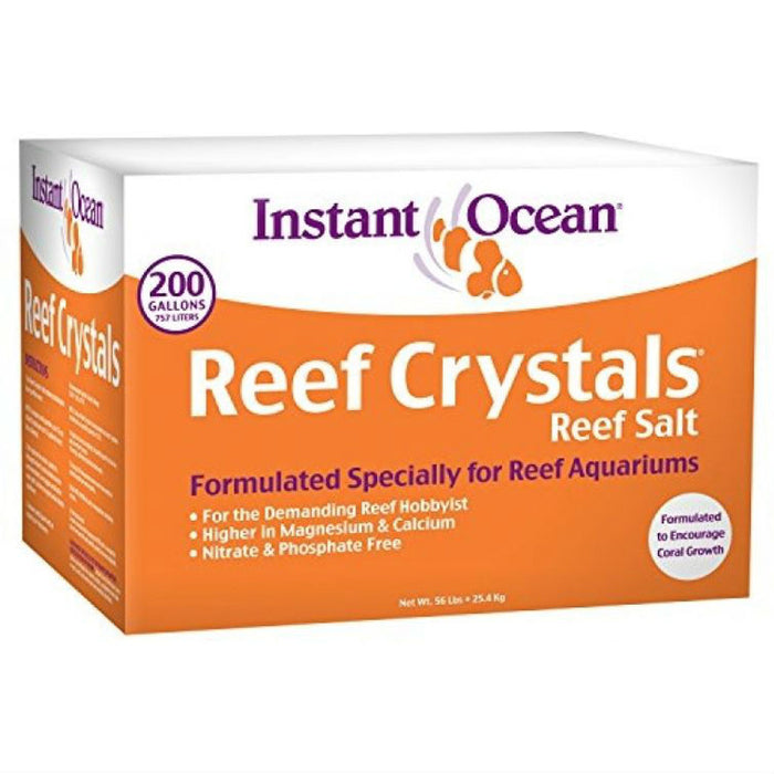 Instant Ocean Reef Crystals Reef Salt Box (Makes 200 Gallons)