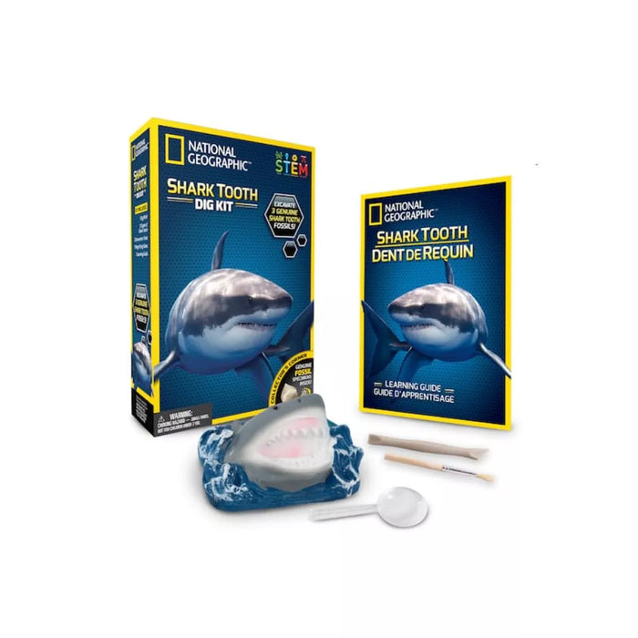 National Geographic STEM Shark Tooth Dig Kit