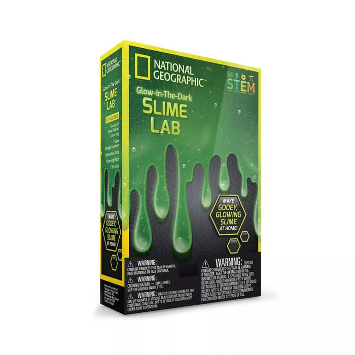 National Geographic STEM Green Glow in the Dark Slime Lab